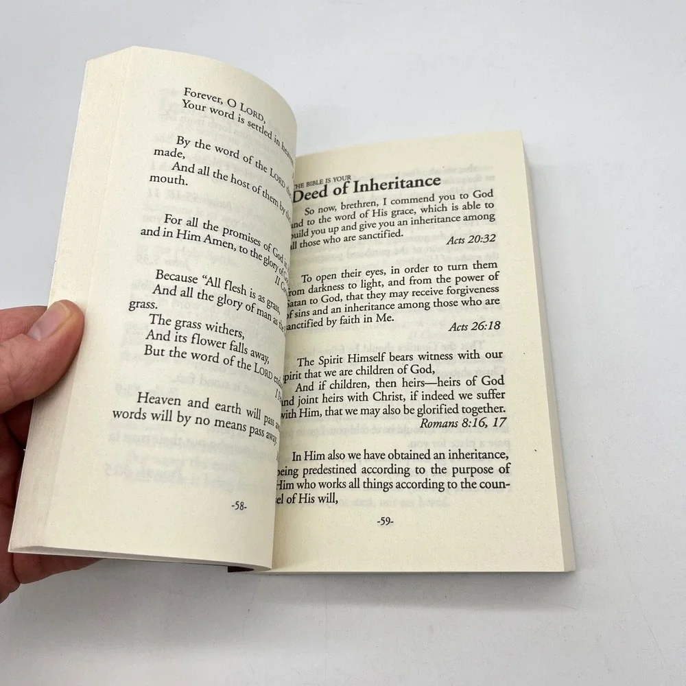 Gods Promises For Your Every Need NKJV Thomas Nelson‎ Devotional Book 2008